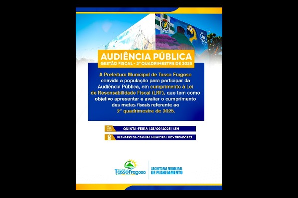Audiência Pública de Prestação de Contas referente ao 2º quadrimestre do exercício financeiro d...